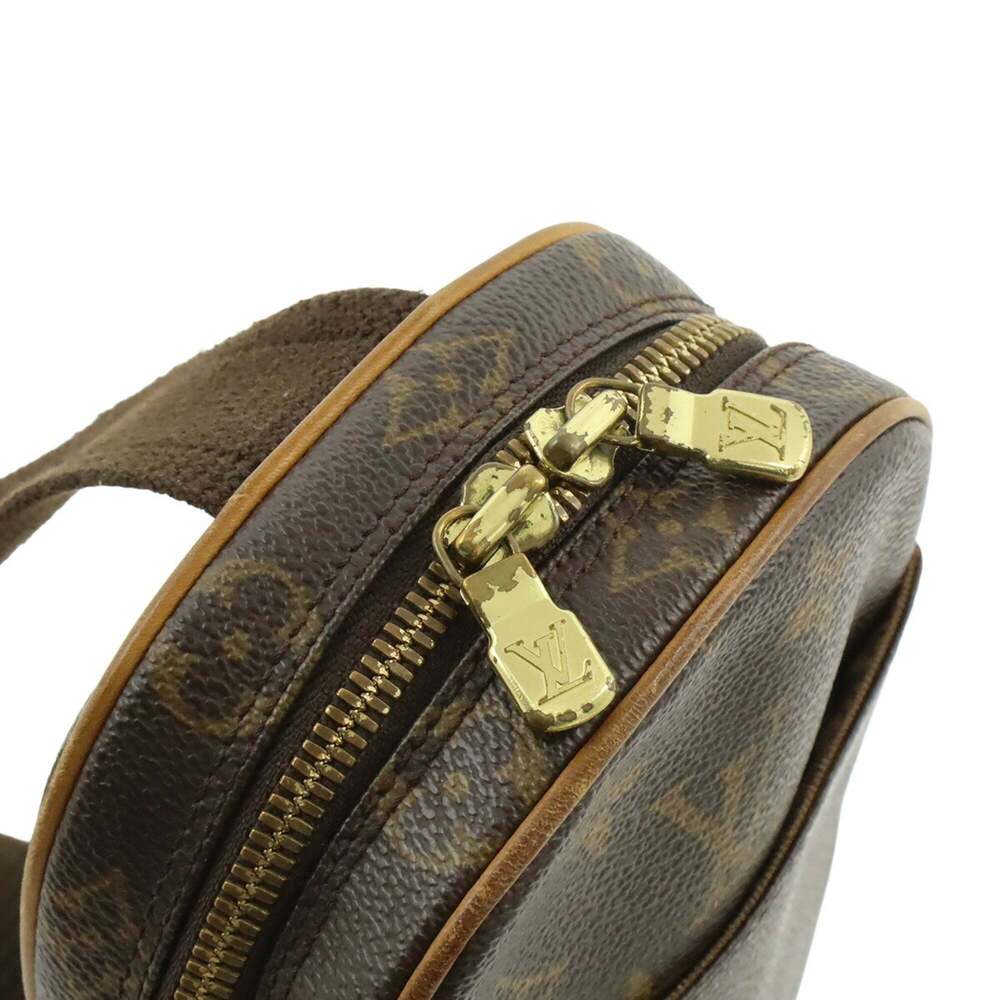 LOUIS VUITTON Authentic Black Monogram Pochette Mini Bag - Picture 5 of 8